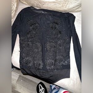Fashion nova mesh bodysuit
